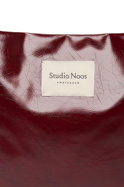 Vegan Leather Mom Bag | Bordeaux
