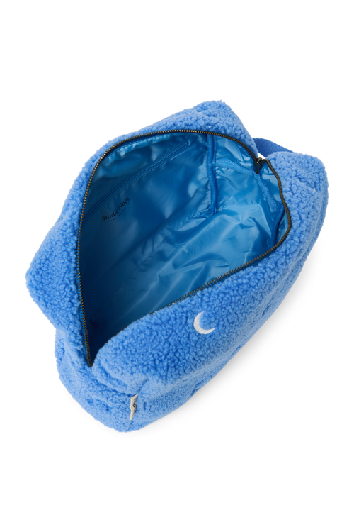 Teddy Toiletry Bag | Light Blue Moon