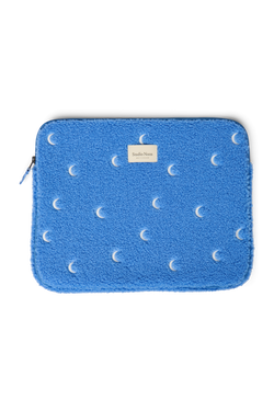 Teddy Laptop Hoes 15 Inch | Lichtblauw Maan