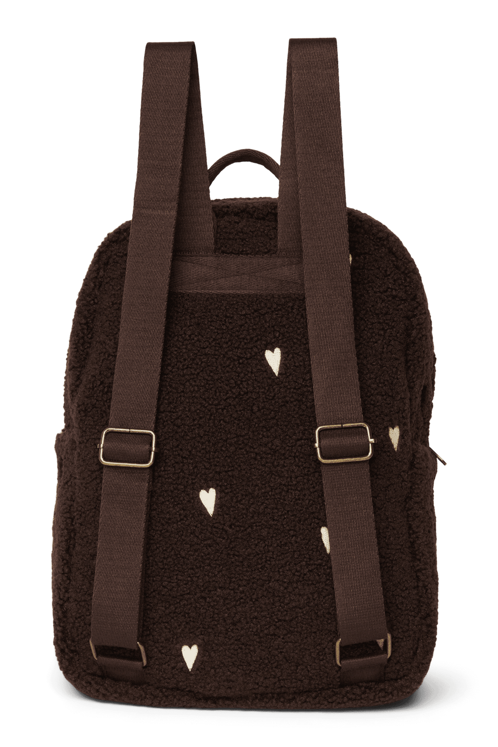 Teddy Midi Backpack | Chocolate Hearts