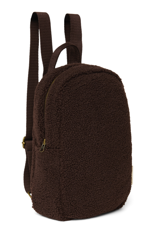Teddy Mini-Rucksack | Schokobraun