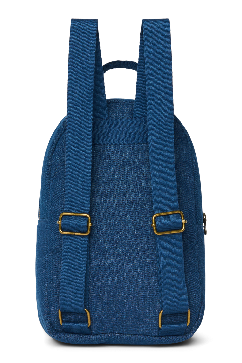 Denim Mini Backpack | Dark Blue