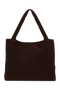Rib Puffy Mom Bag | Dark Brown