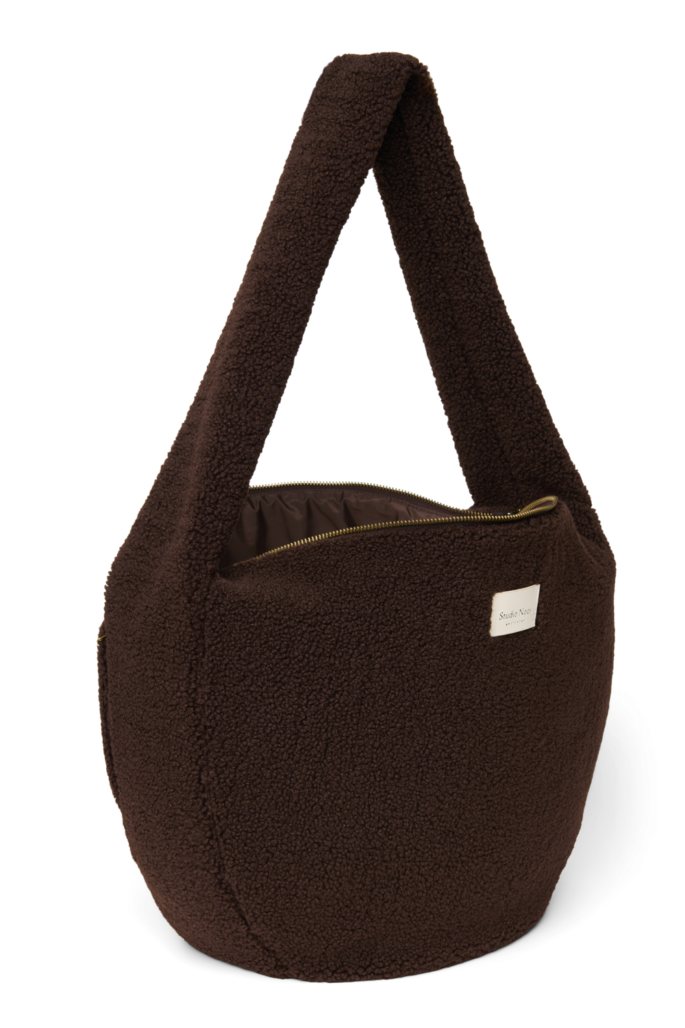 Teddy Cross Body Bag | Chocolate