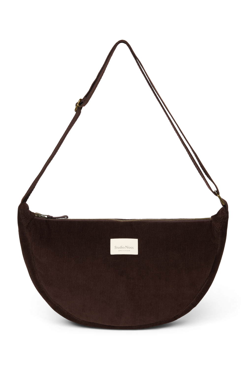 Rib Puffy Adult Fanny Pack | Dark Brown