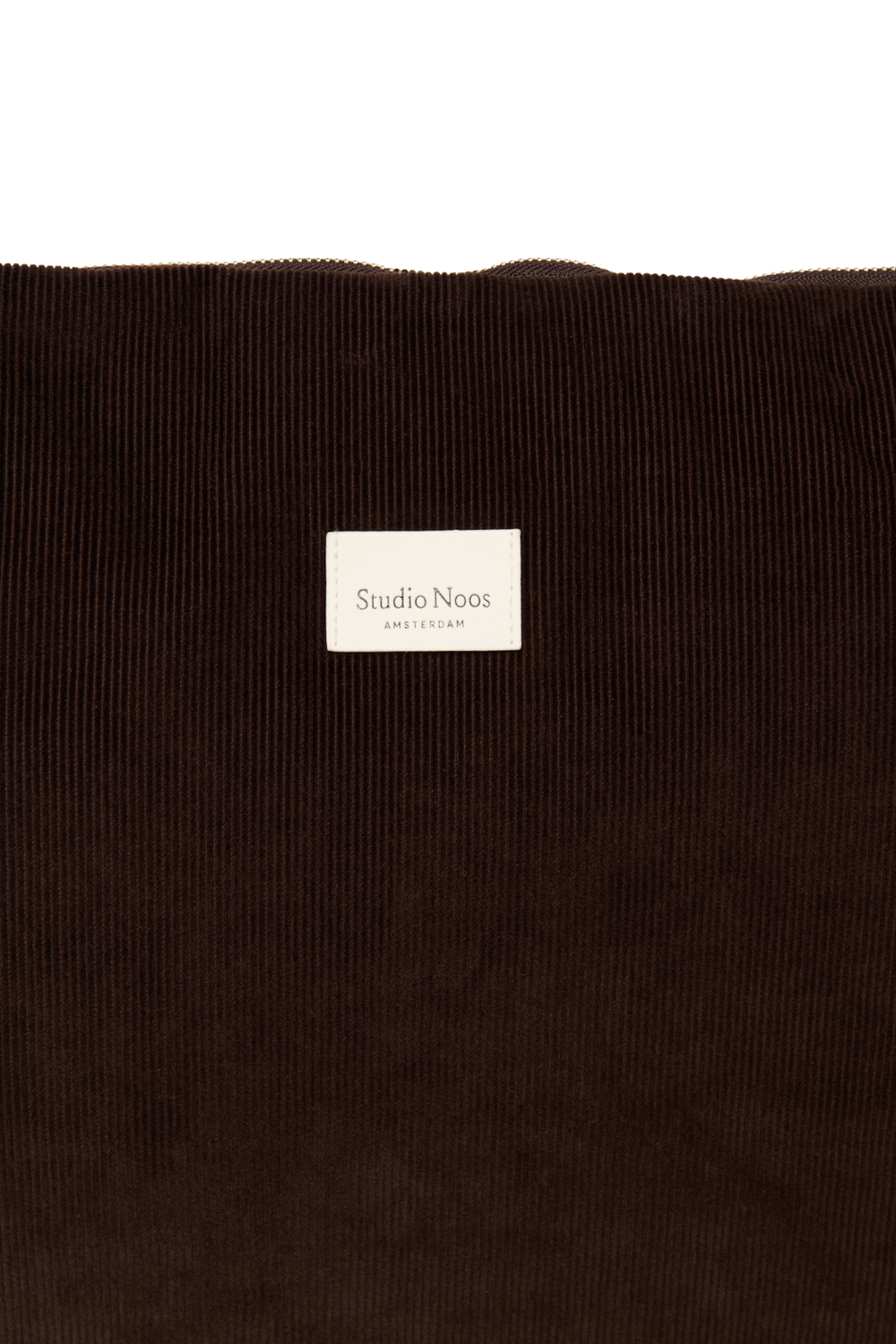 Rib Puffy Diaper Bag | Dark Brown