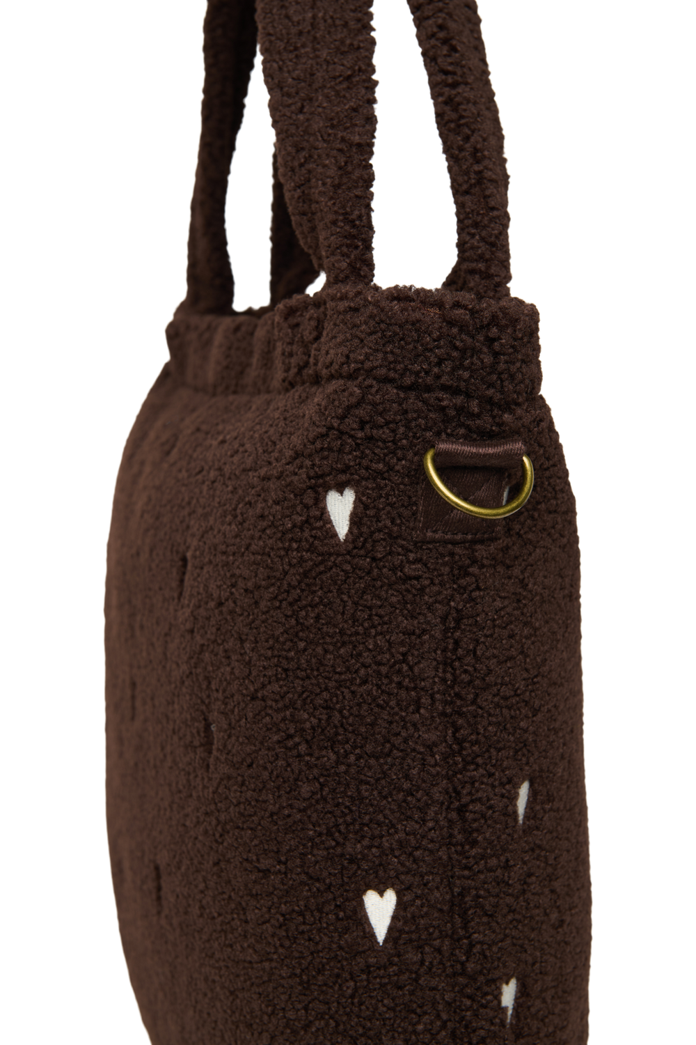 Teddy Diaper Bag | Chocolate Hearts