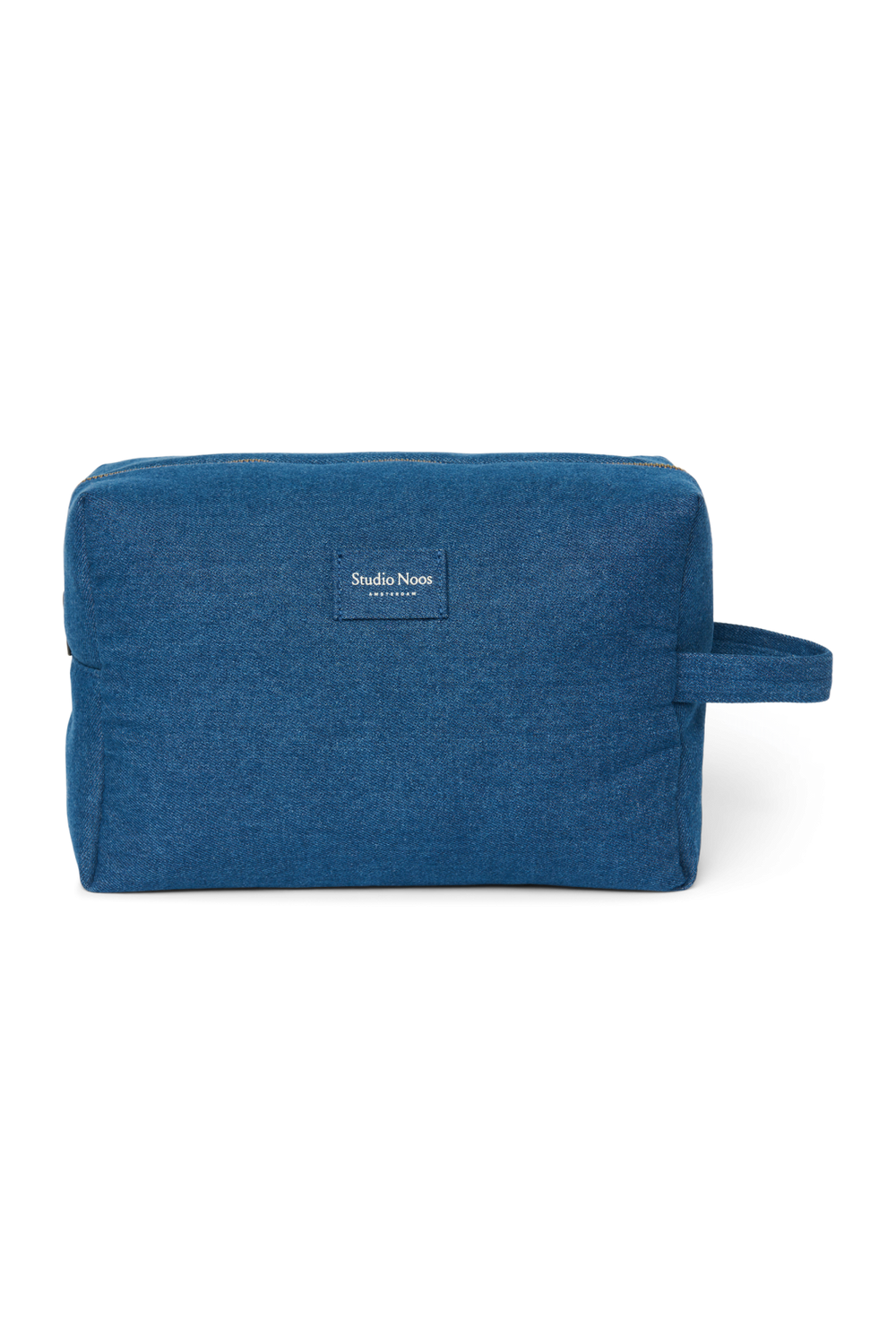 Denim Toiletry Bag | Dark Blue