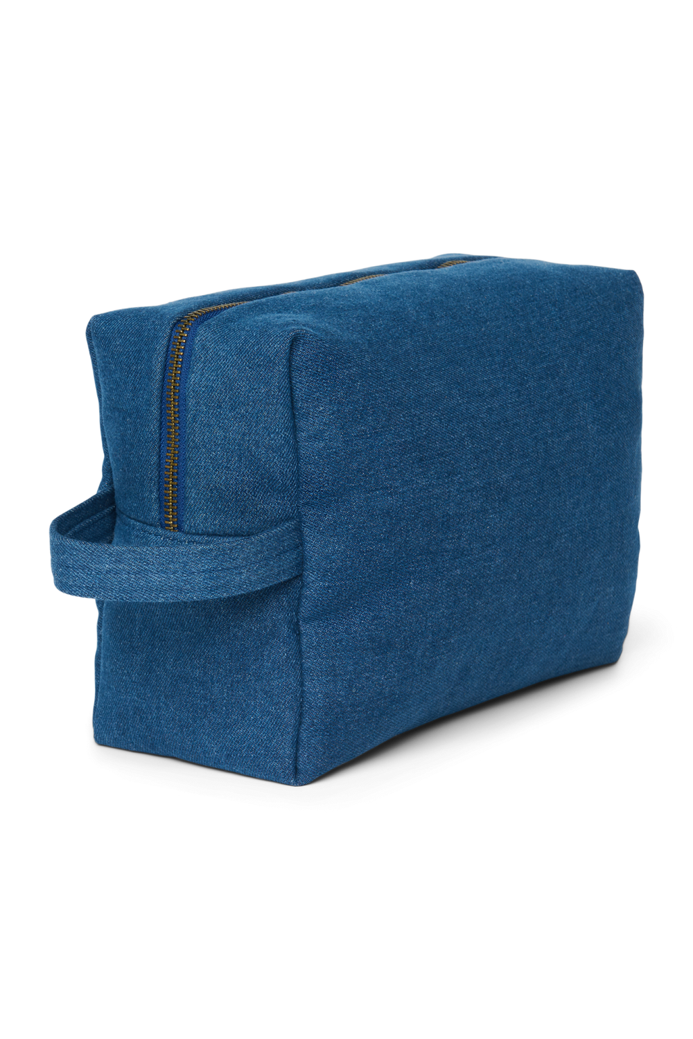 Denim Toiletry Bag | Dark Blue