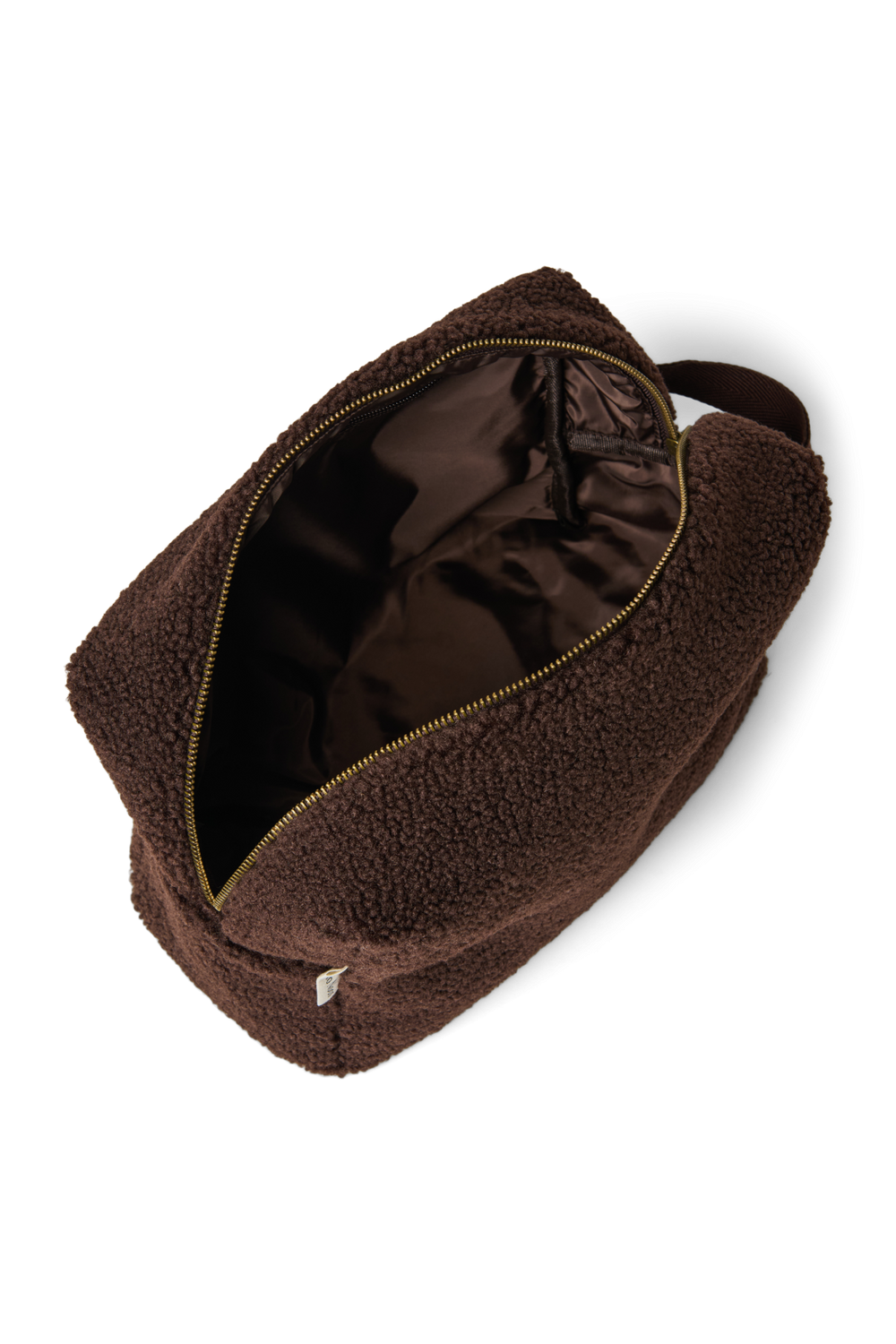 Teddy Toiletry Bag | Chocolate