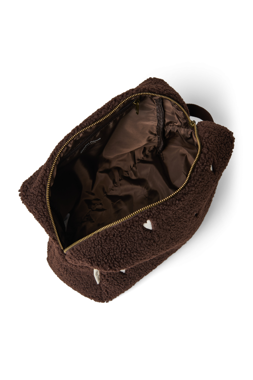 Teddy Toiletry Bag | Chocolate Hearts
