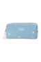Denim Pouch | Light Blue Hearts