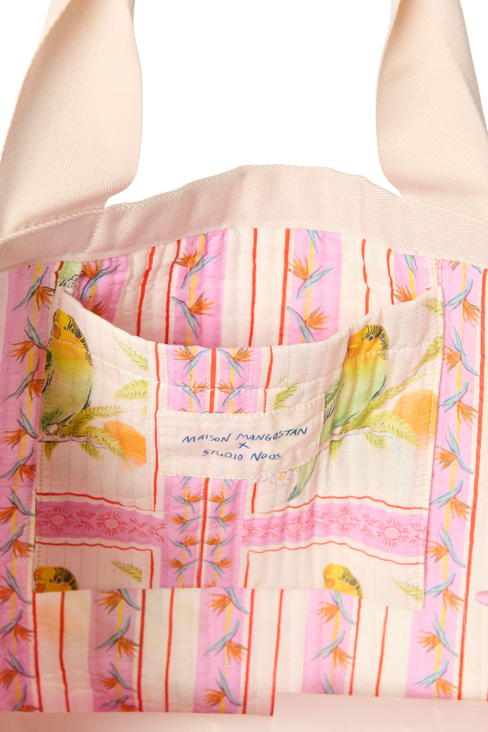 Beach Bag | Maison Mangostan x Studio Noos Birds