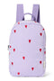 Puffy Mini Backpack | Purple Hearts