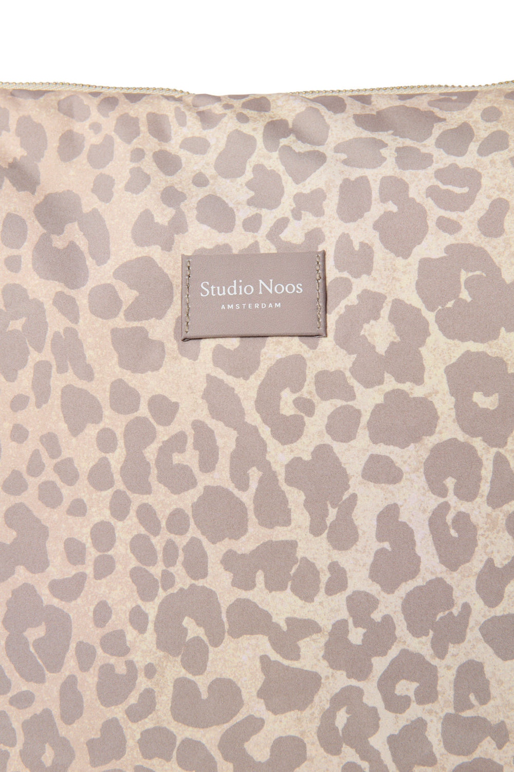 Puffy Diaper Bag | Beige Leopard