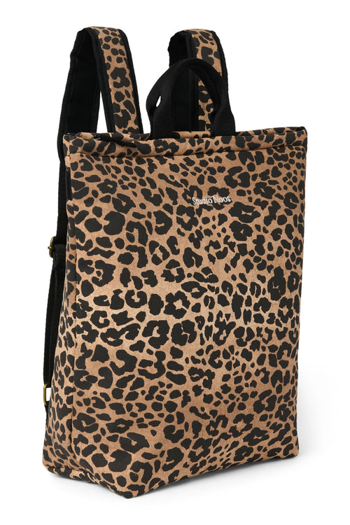 Cotton Adult Sac à dos | Brown Leopard