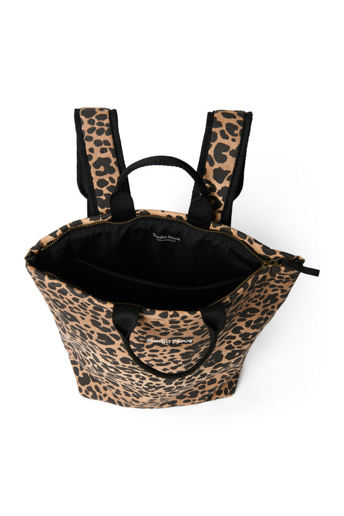 Cotton Adult Sac à dos | Brown Leopard