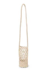 Naturel Macramé Sac à bouteille