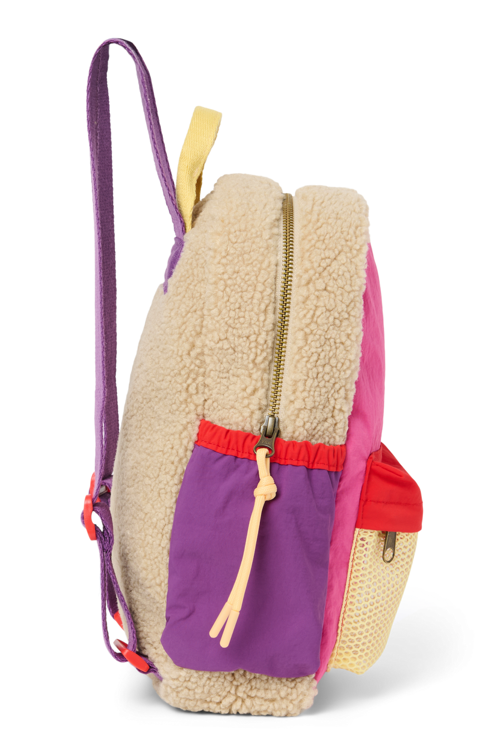 Patchwork Mini Sac à dos | Bright Pink