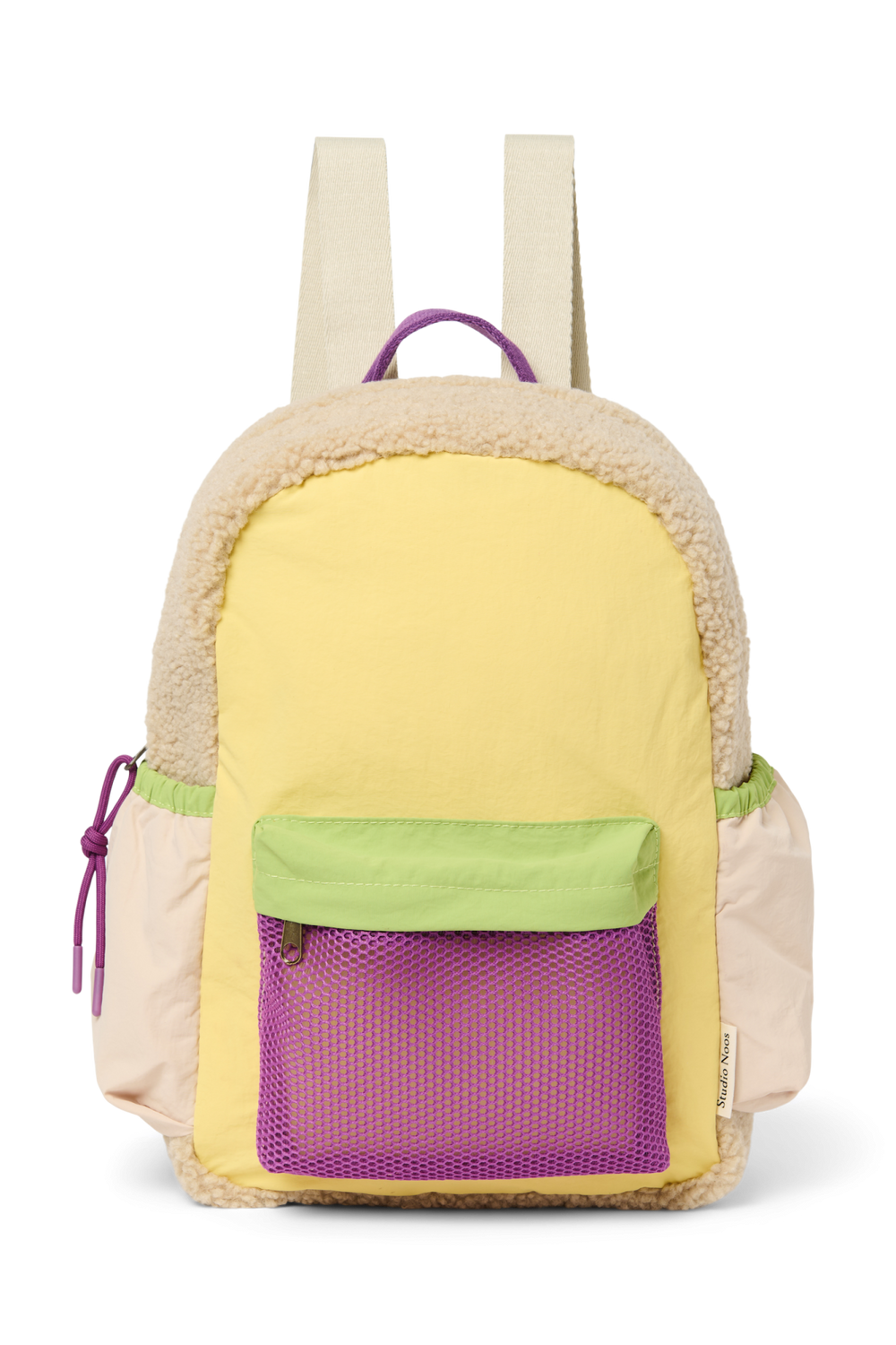 Patchwork Midi Backpack | Butter Yellow