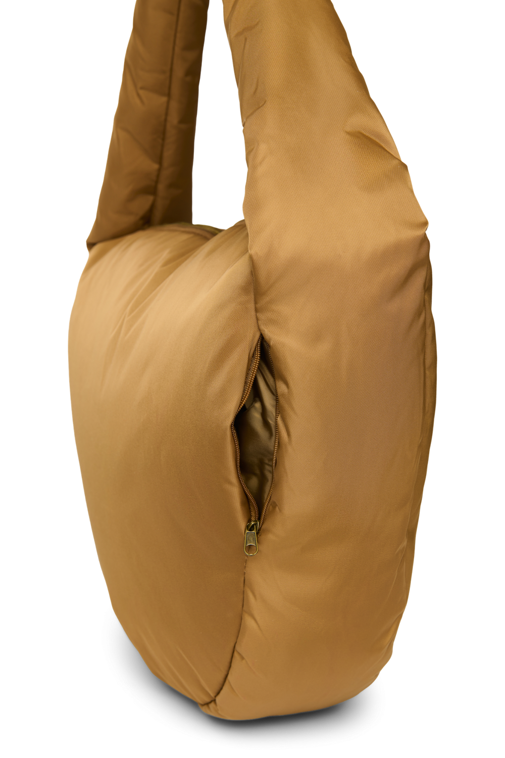 Sac Bandoulière Puffy technique | Marron