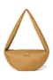 Technical Puffy Mini Cross Body Bag | Brown