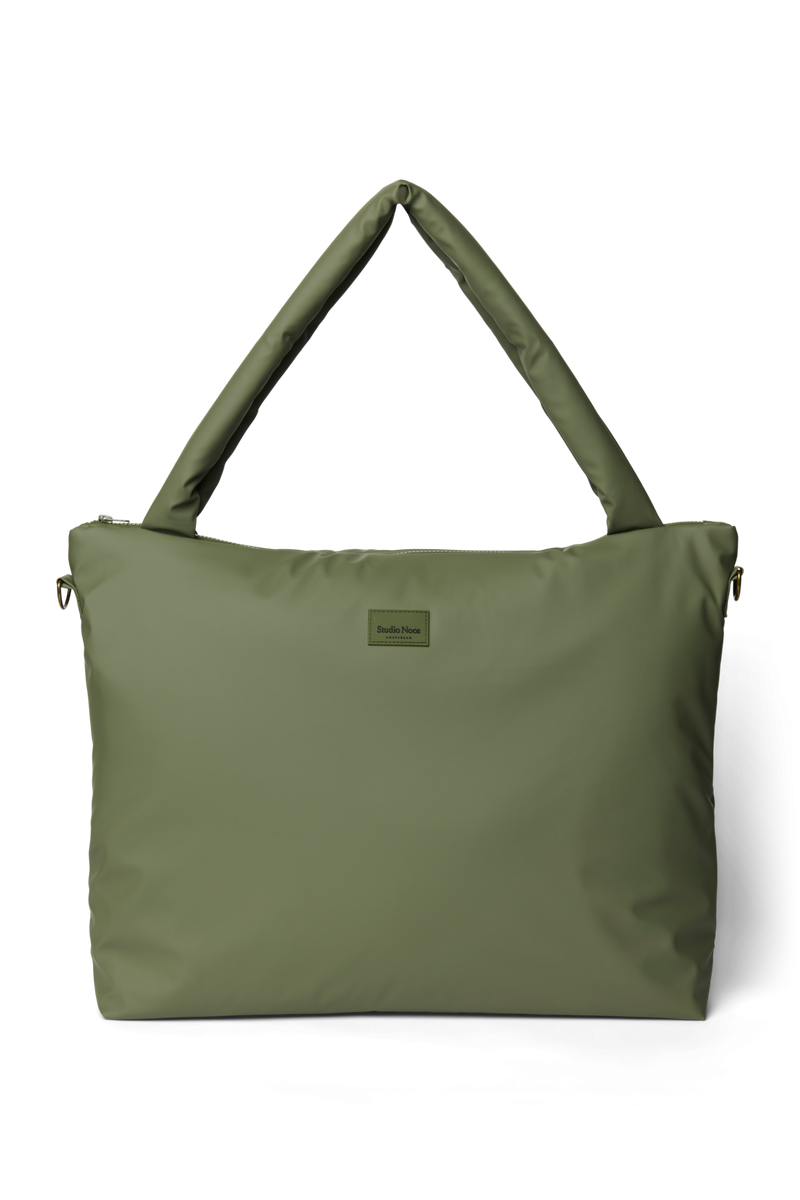 Rain Puffy Diaper Bag, Green
