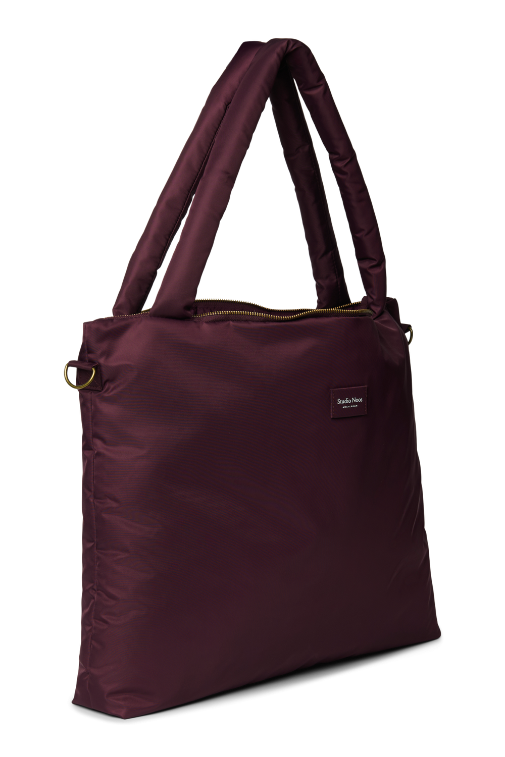 Technical Puffy Diaper Bag | Burgundy