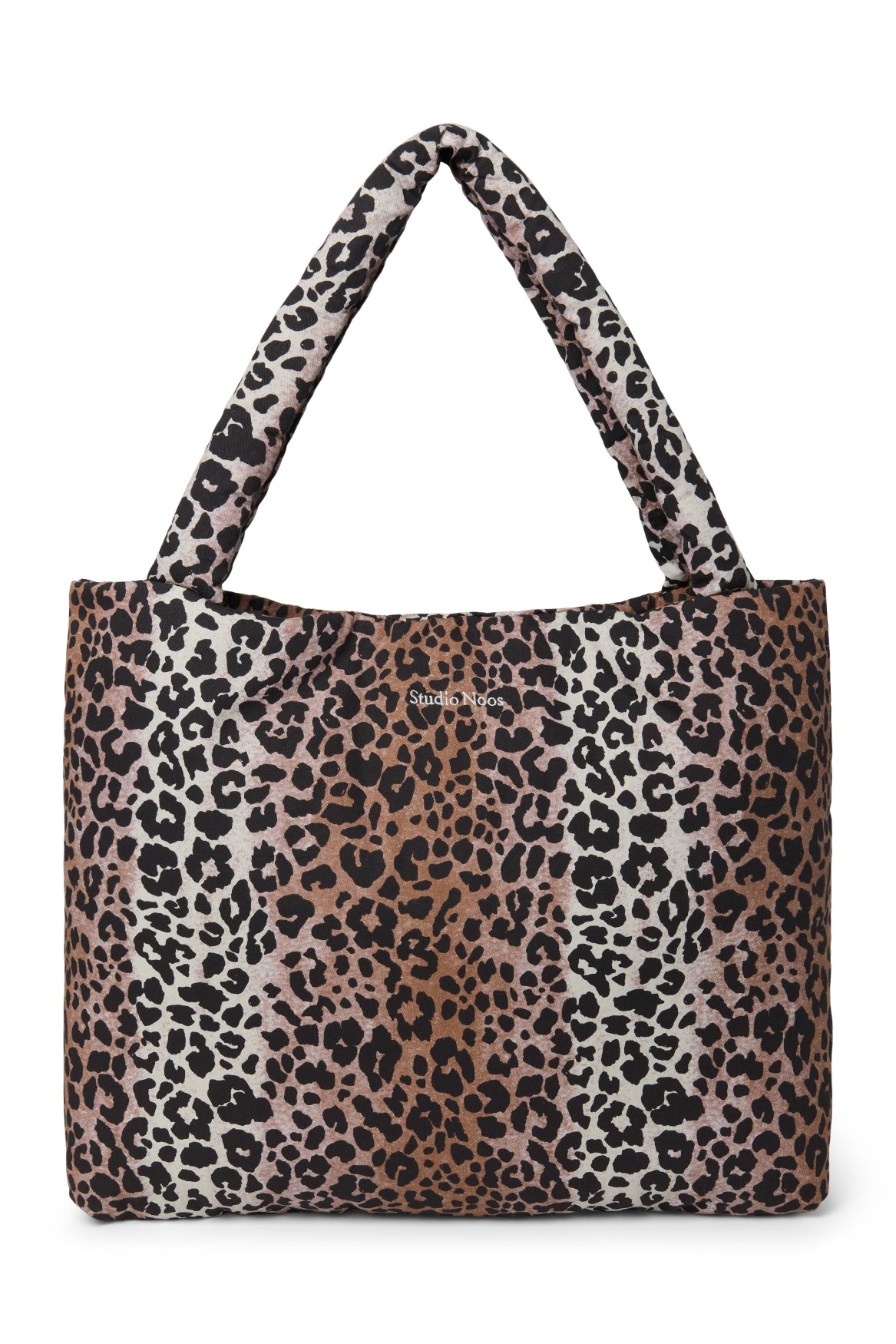 Soft Cotton Mom Bag | Hazel Leopard
