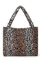 Soft Cotton Mom Bag | Hazel Leopard
