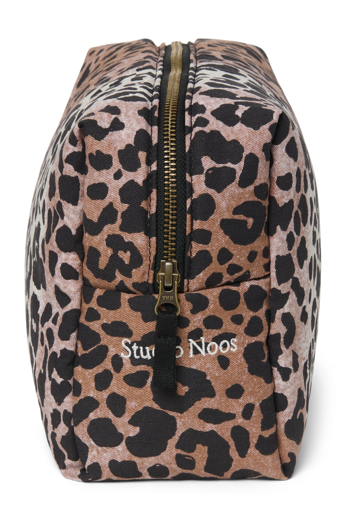 Soft Cotton Trousse De Toilette | Hazel Leopard