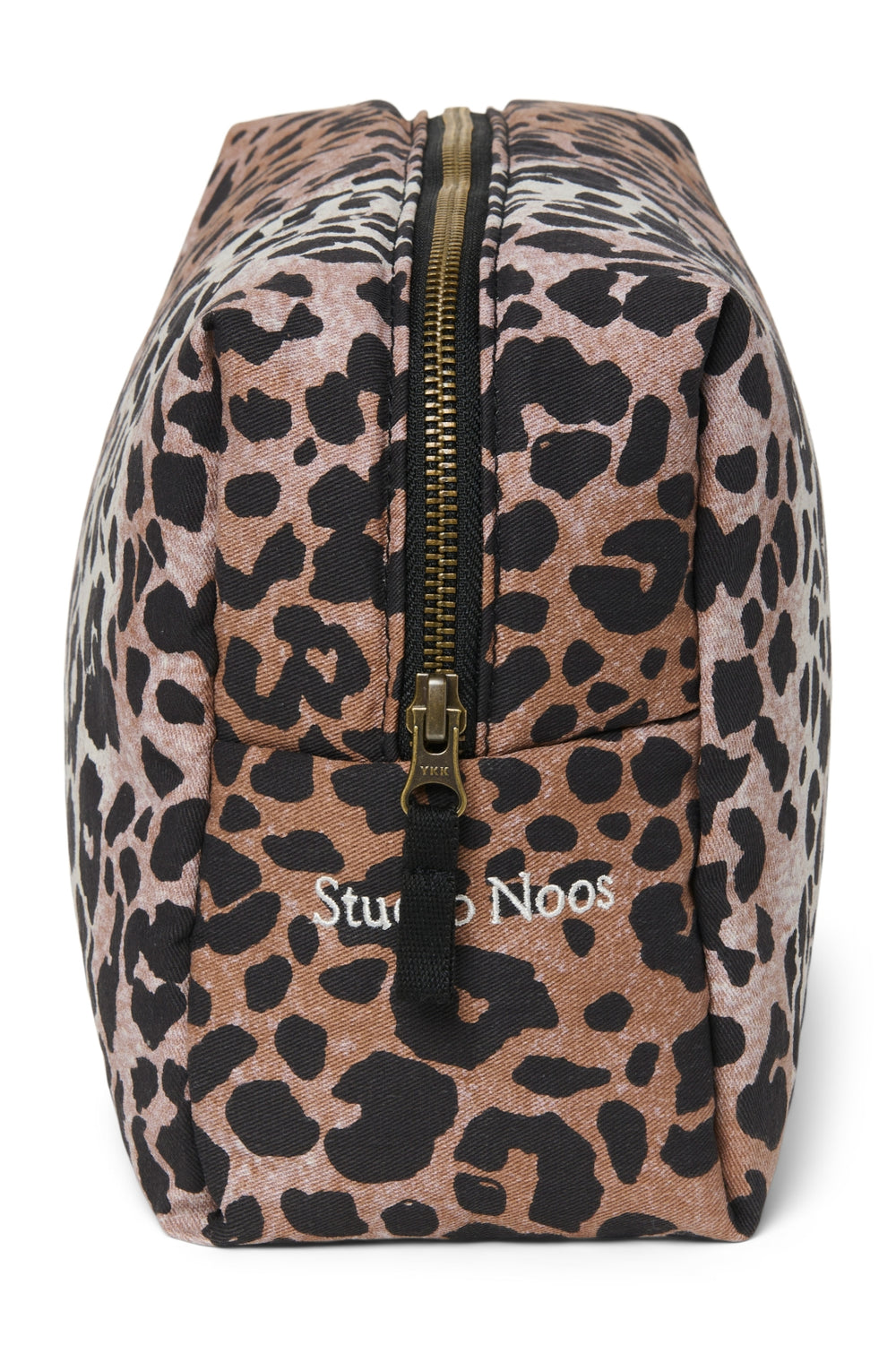 Soft Cotton Trousse De Toilette | Hazel Leopard