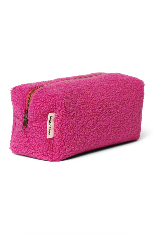 Pink Teddy Pouch