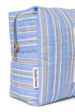 Cotton Toiletry Bag | Blue