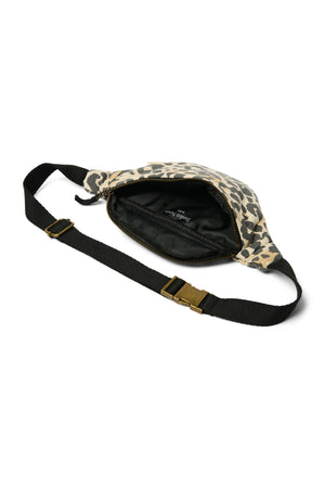 Soft Cotton Mini Sac Banane | Leopard