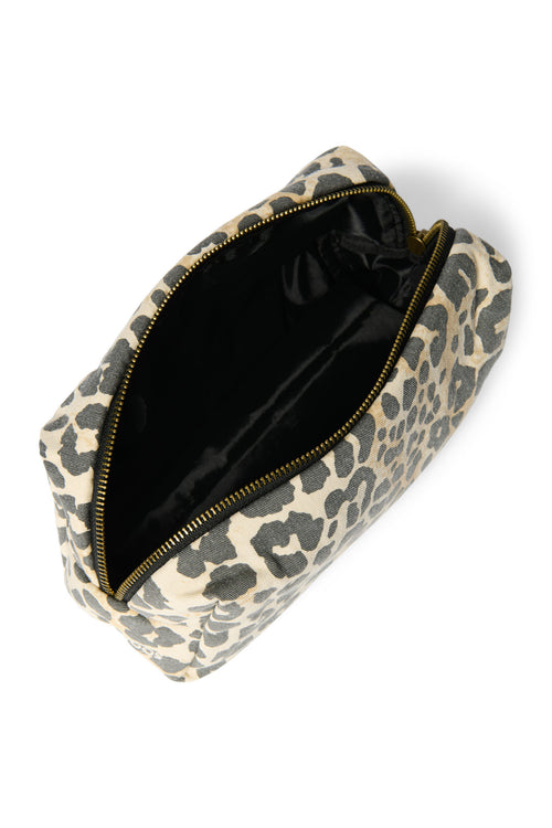 Soft Cotton Pouch | Leopard