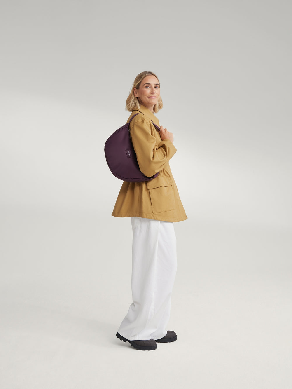 Technical Puffy Adult Fanny Pack | Burgundy