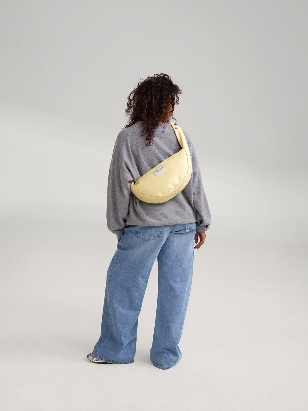 Vegan Leather Gürteltasche | Buttergelb