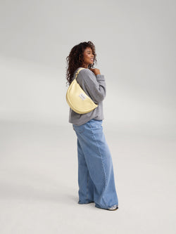 Vegan Leather Adult Fanny Pack | Butter Yellow