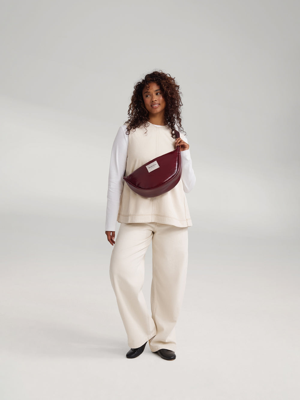Vegan Leather Fanny Pack | Bordeaux