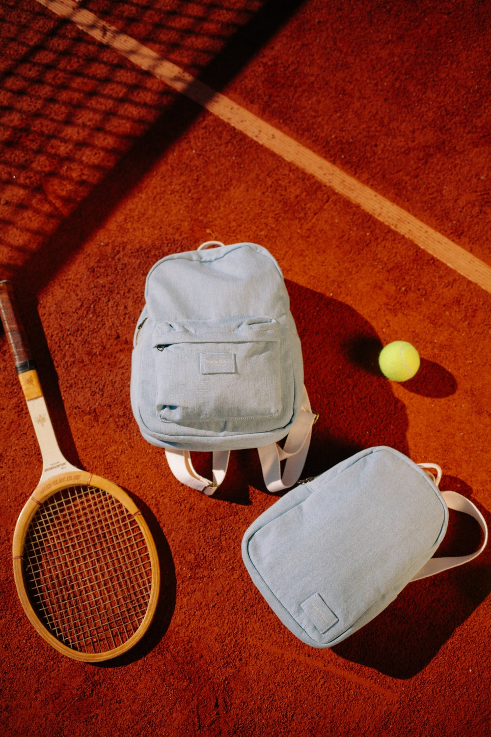 Denim Sac à dos Midi | Bleu