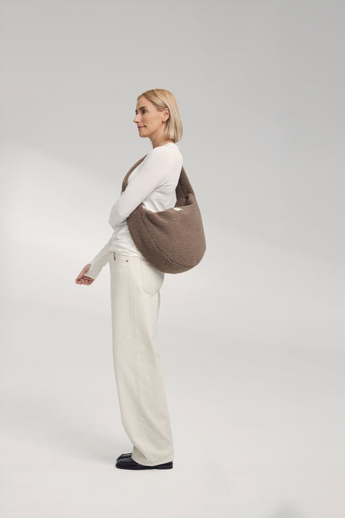 Teddy Crossbody Tas | Bruine