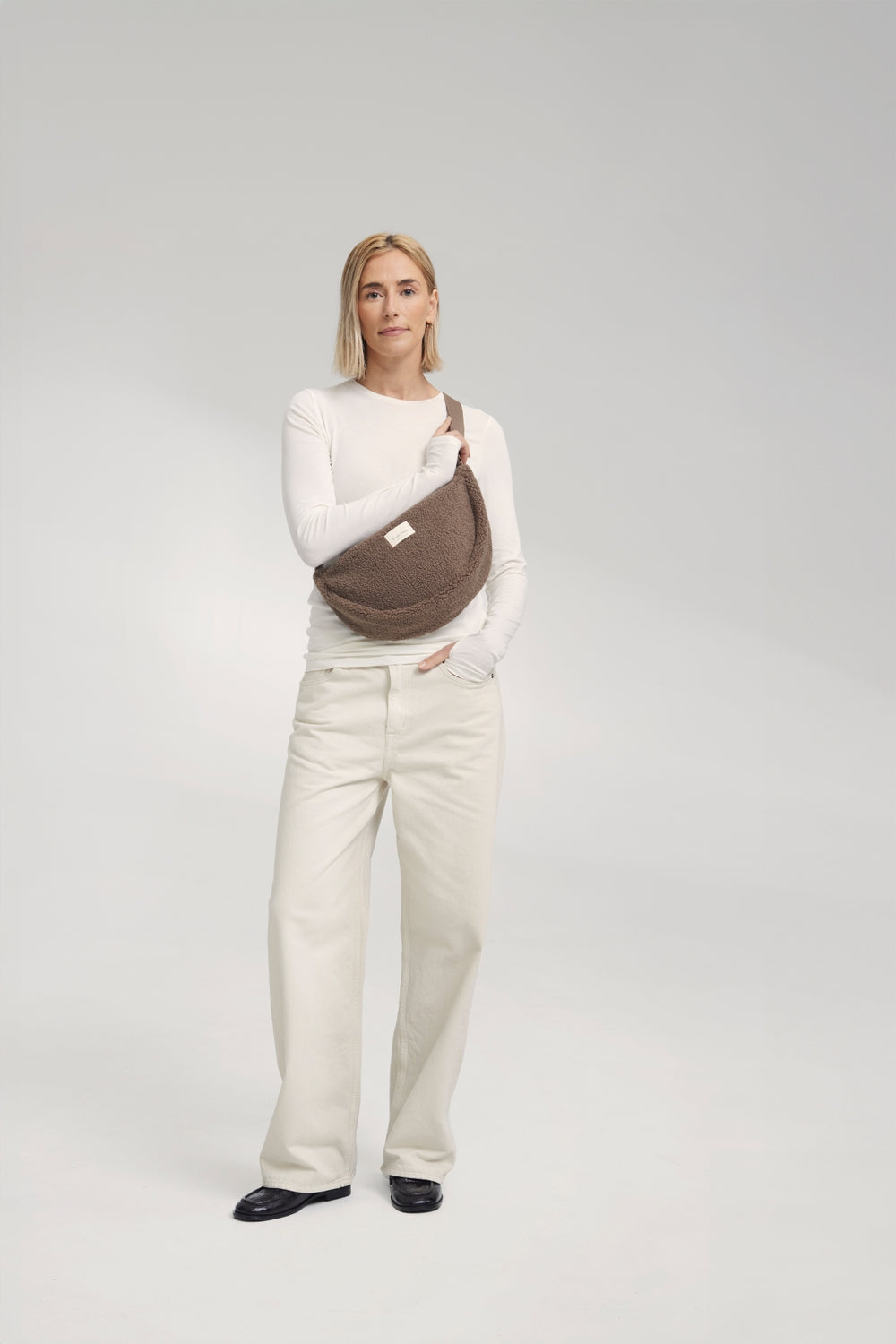 Teddy Adult Sac Banane | Brun
