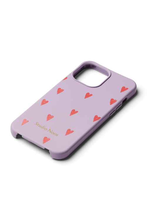 Phone Case - 15 Pro Max | Purple Hearts