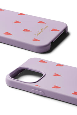 Phone Case - 15 Pro Max | Purple Hearts