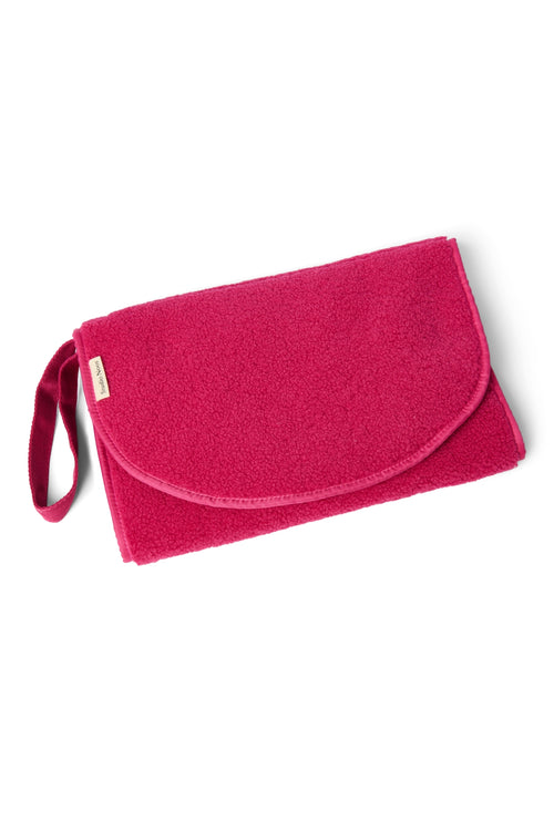 Teddy-Wickelauflage | Rosa