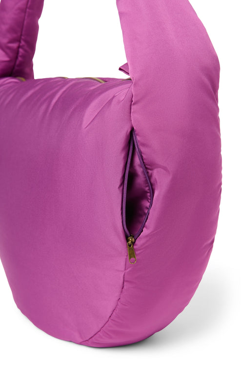 Puffy Cross Body Bag | Purple