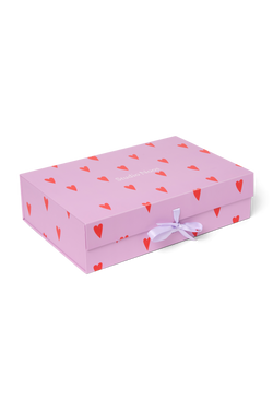 Gift Box M | Purple Hearts