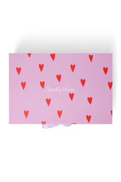 Gift Box M | Purple Hearts