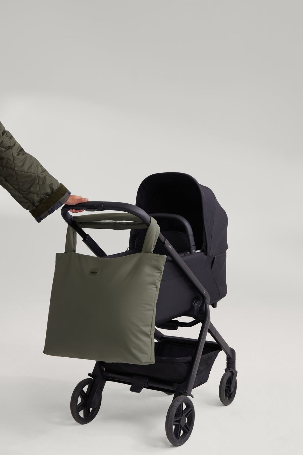 Rain Puffy Mom Bag | Groen